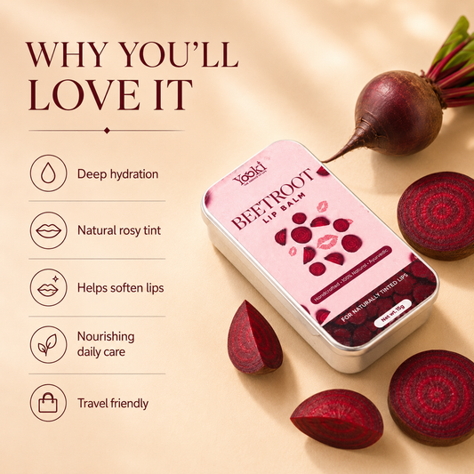 YOSKI Beetroot Lip Balm - 15g