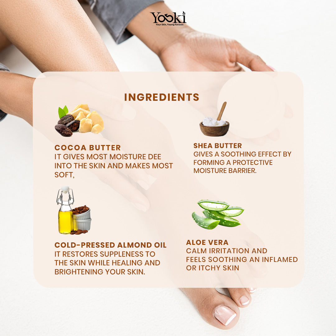 Body Butter Feet Hand Body - 100g