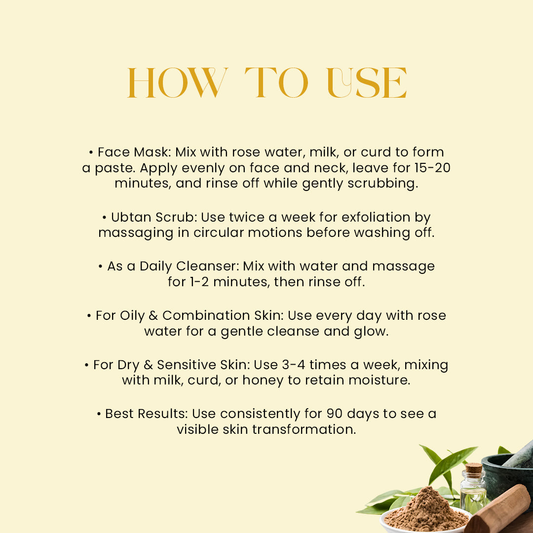 Glow Veda Bridal Ubtan-100g