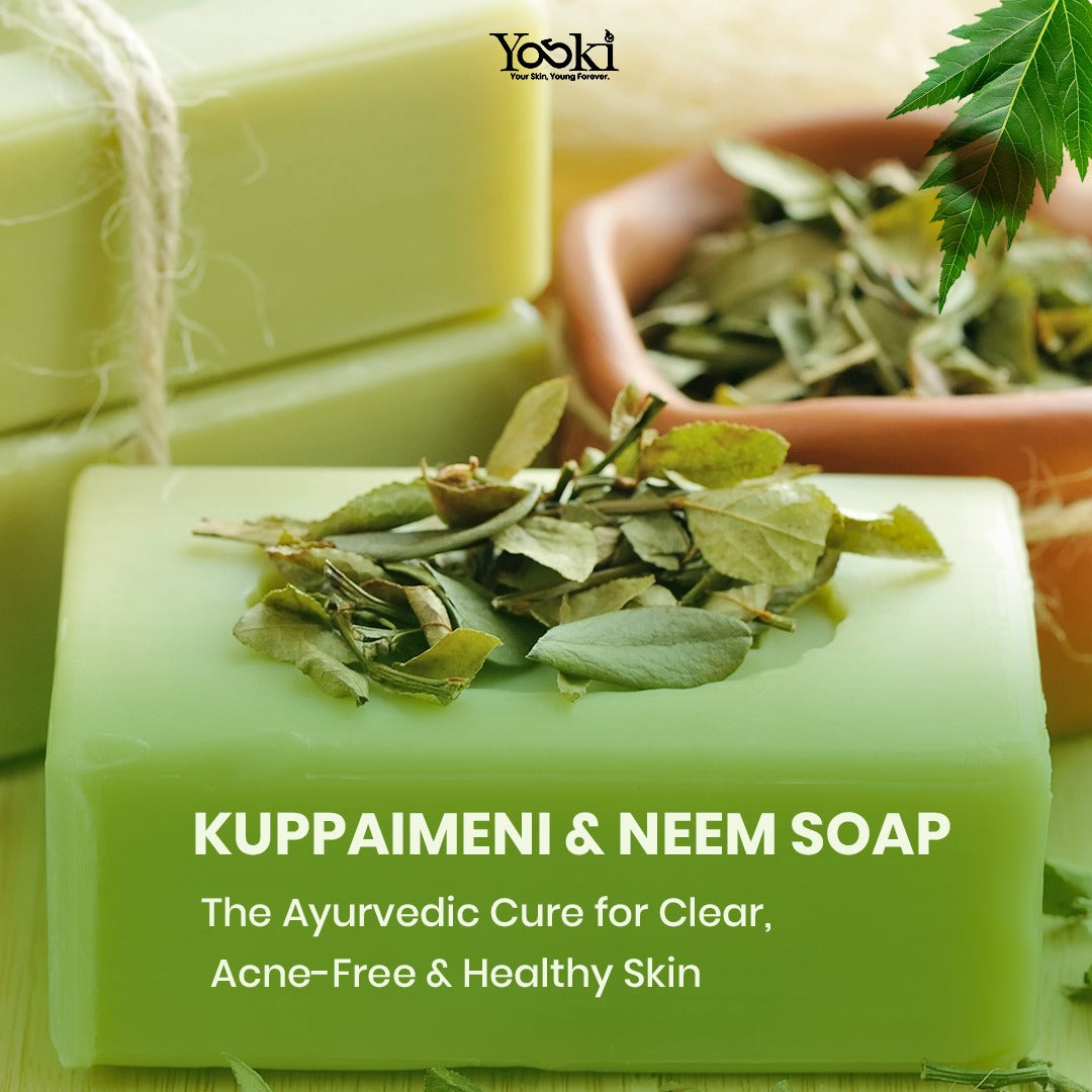 Kuppaimeni & Neem Anti Acne Soap - 100g