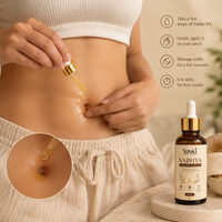 YOSKI Nabhya Navel Oil | Ayurvedic Belly Button Oil for Daily Wellness & Skin 2