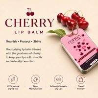 YOSKI Cherry Lip Balm - 15g 2