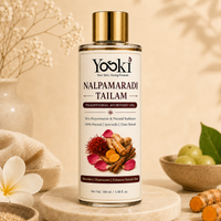 YOSKI Nalpamaradi Tailam | Traditional Ayurvedic Oil for Glowing & Even-Toned Skin 1