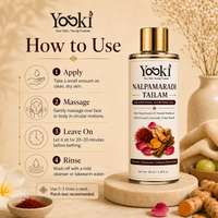YOSKI Nalpamaradi Tailam | Traditional Ayurvedic Oil for Glowing & Even-Toned Skin 4