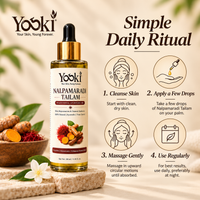 YOSKI Nalpamaradi Tailam | Traditional Ayurvedic Oil for Glowing & Even-Toned Skin 4