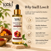 YOSKI Nalpamaradi Tailam | Traditional Ayurvedic Oil for Glowing & Even-Toned Skin 3