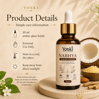 YOSKI Nabhya Navel Oil | Ayurvedic Belly Button Oil for Daily Wellness & Skin 6
