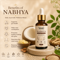 YOSKI Nabhya Navel Oil | Ayurvedic Belly Button Oil for Daily Wellness & Skin 7
