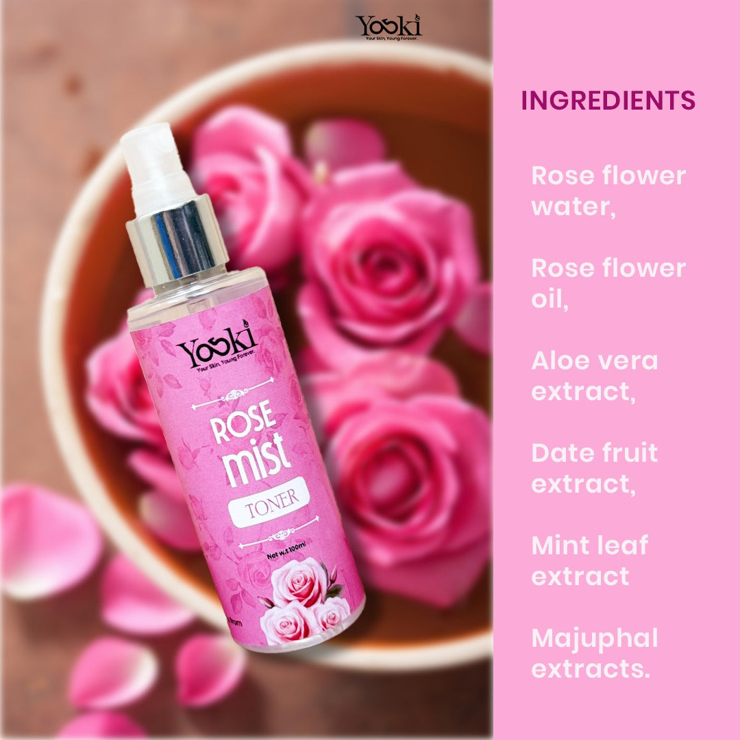 Rose Mist Toner - 100ml