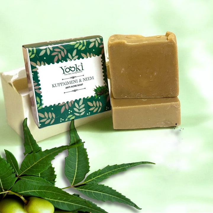 Kuppaimeni & Neem Anti Acne Soap - 100g