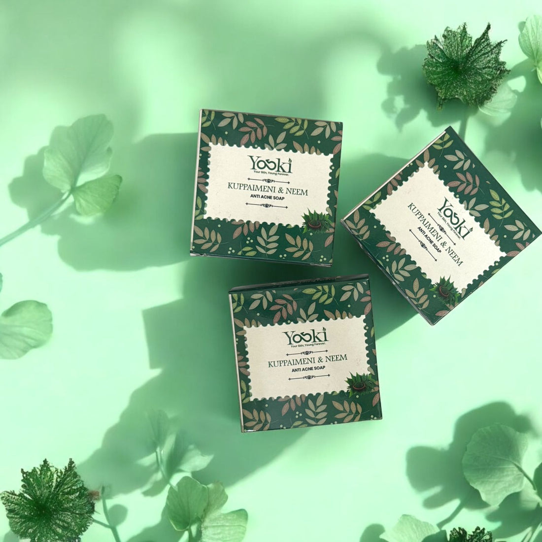 Kuppaimeni & Neem Anti Acne Soap - 100g
